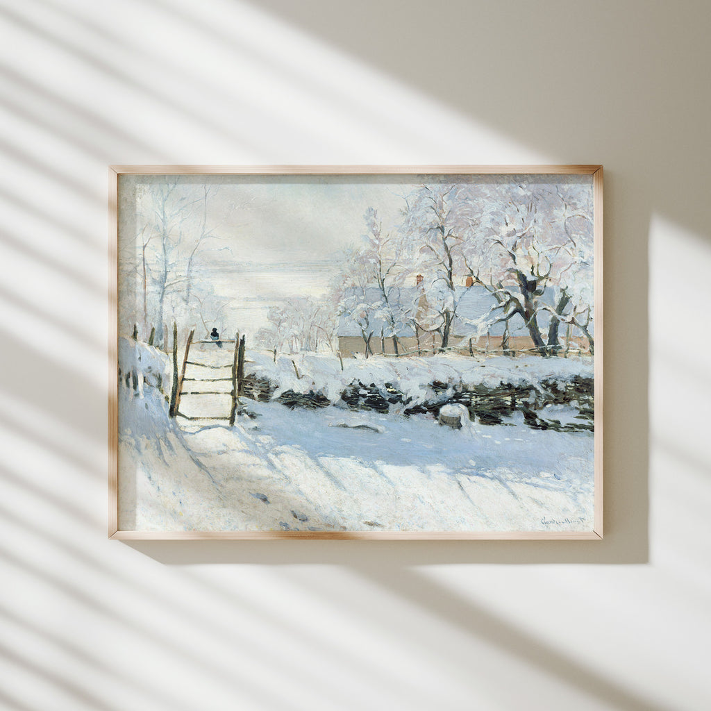 la urraca claude monet