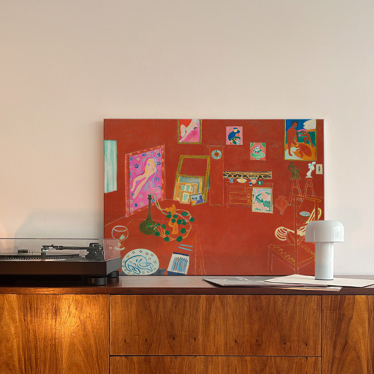 El estudio rojo