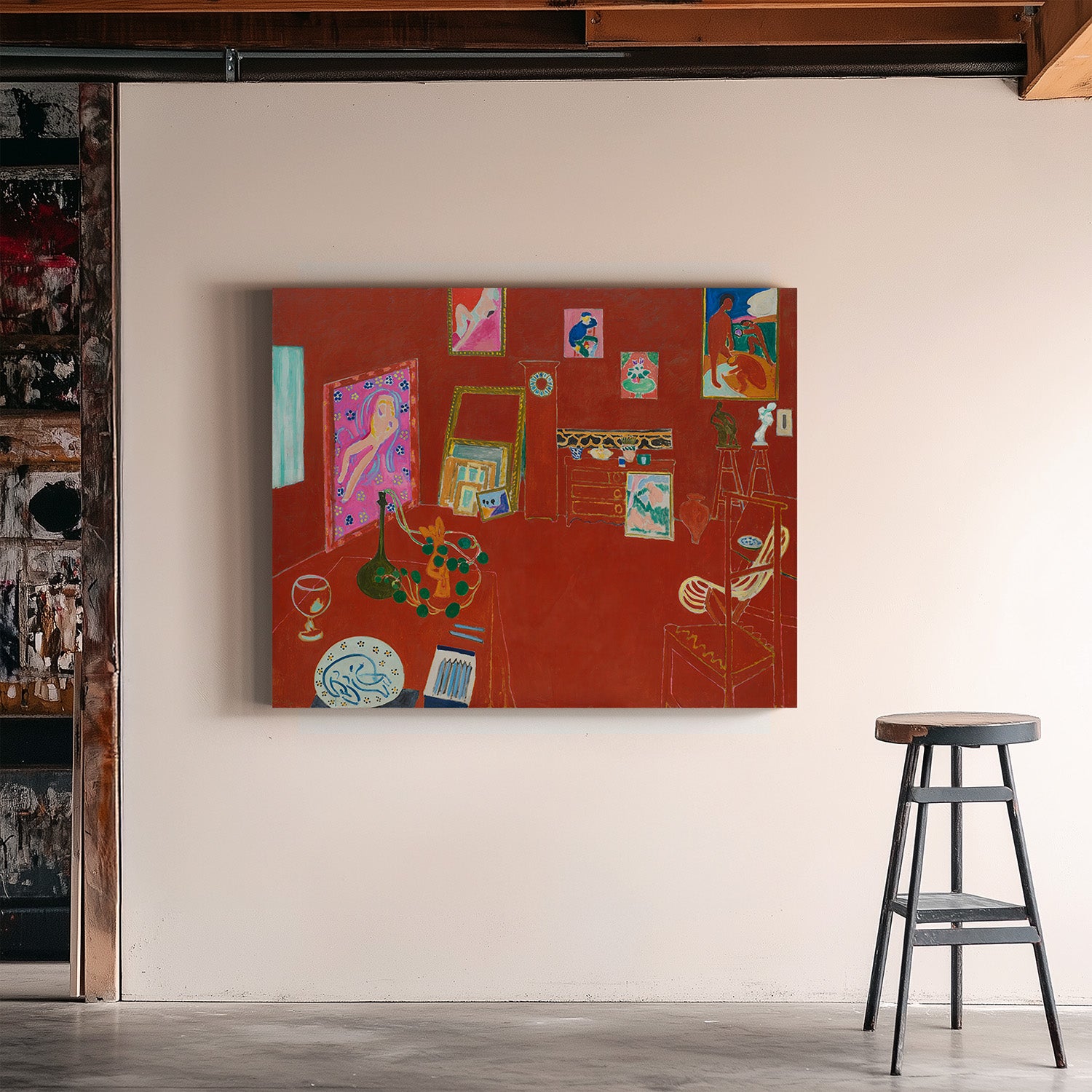 El estudio rojo