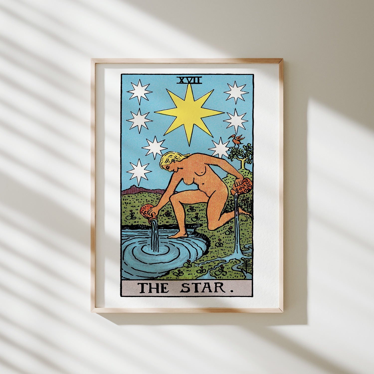 poster tarot la estrella