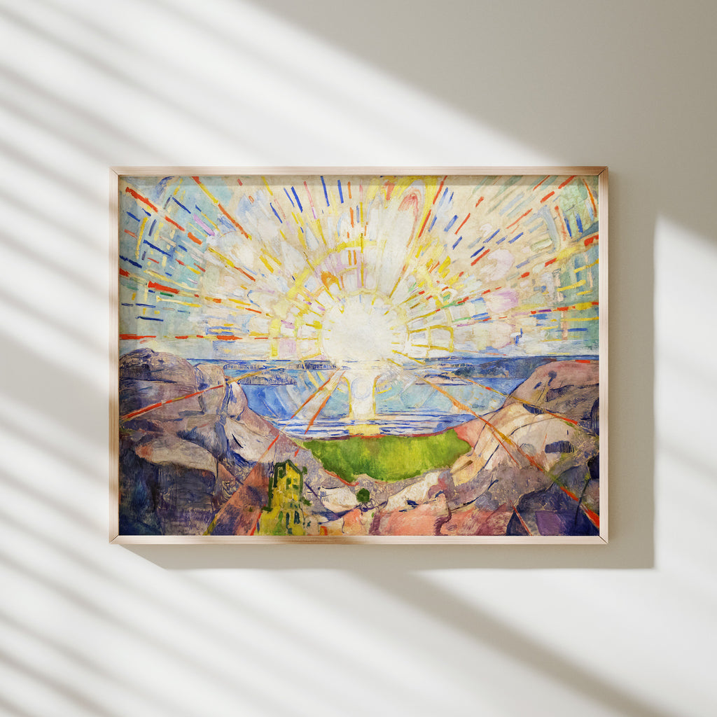 el sol edvard munch