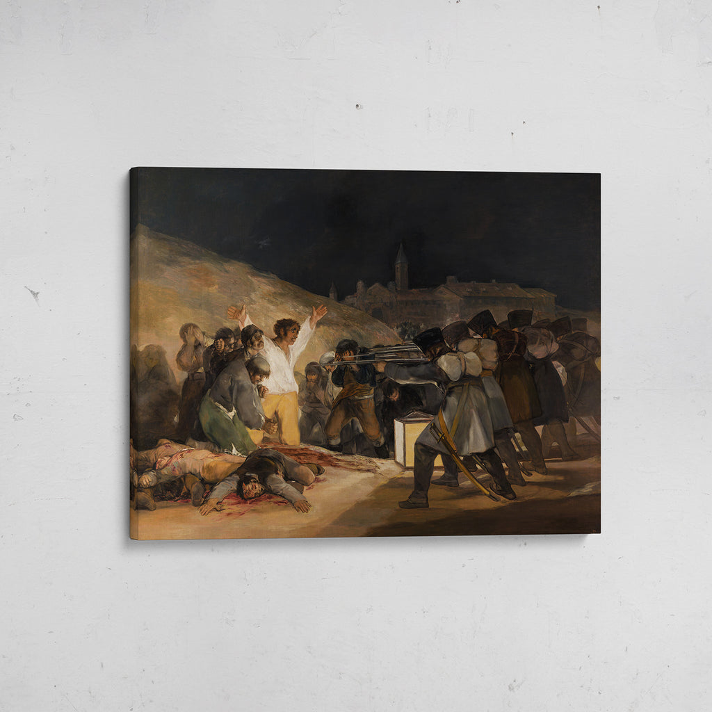 canvas el tres de mayo goya