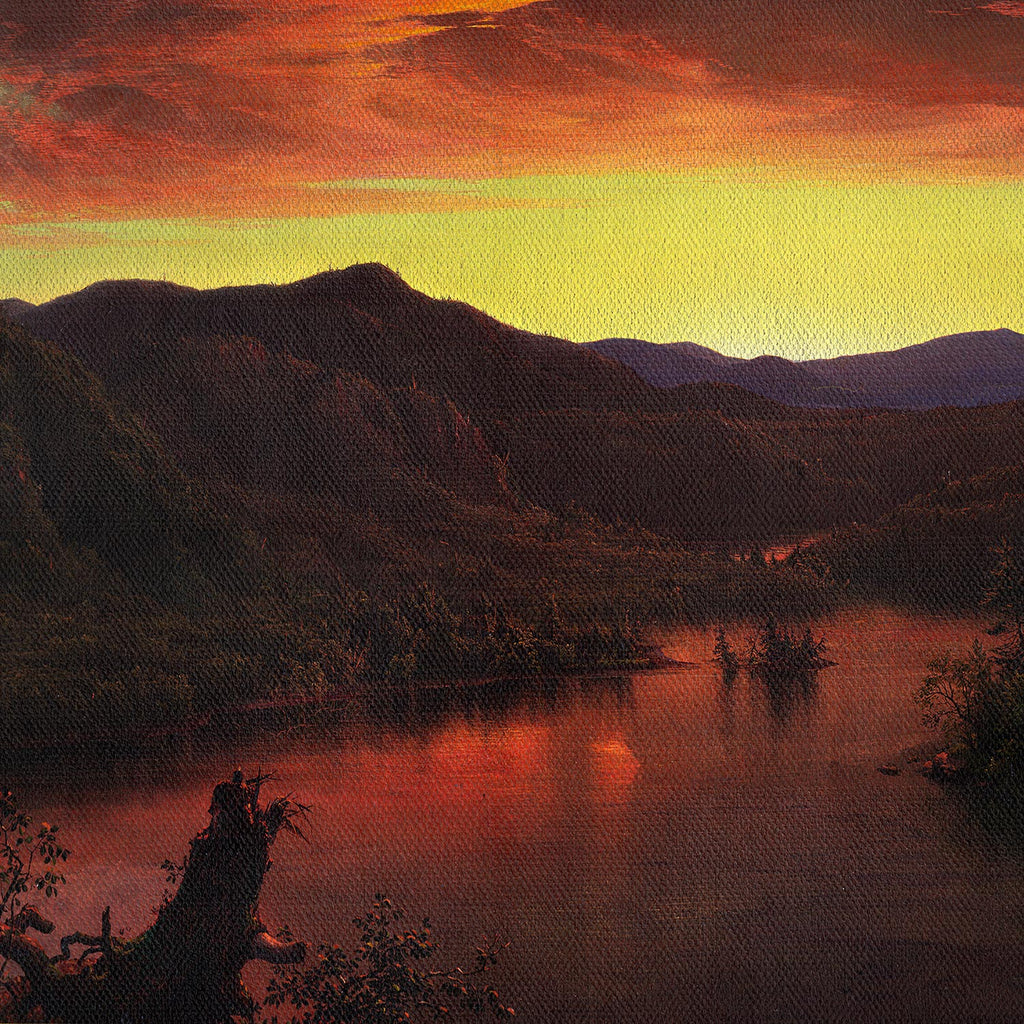 Crepúsculo en la naturaleza