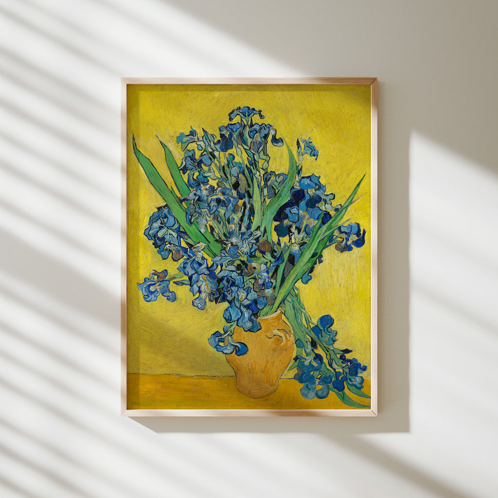 jarrón con lirios van gogh