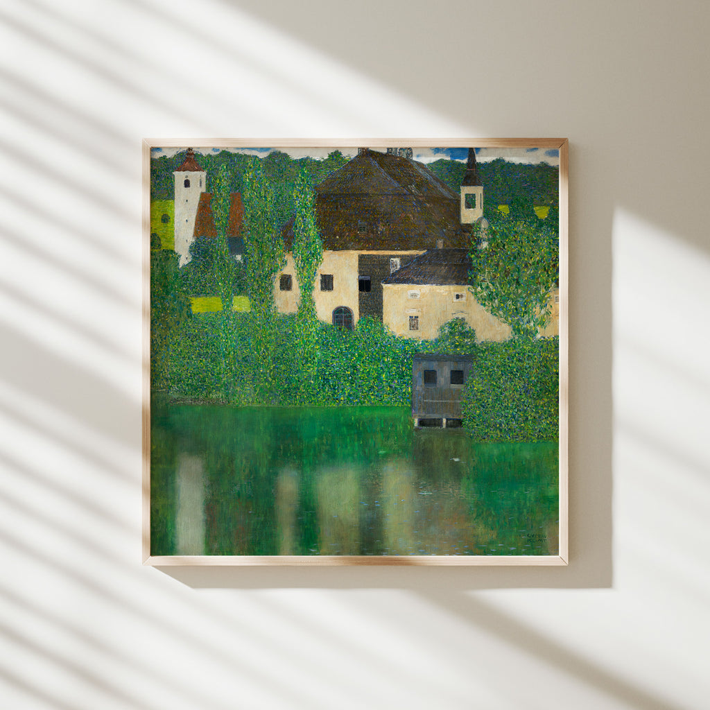 castillo sobre el agua klimt