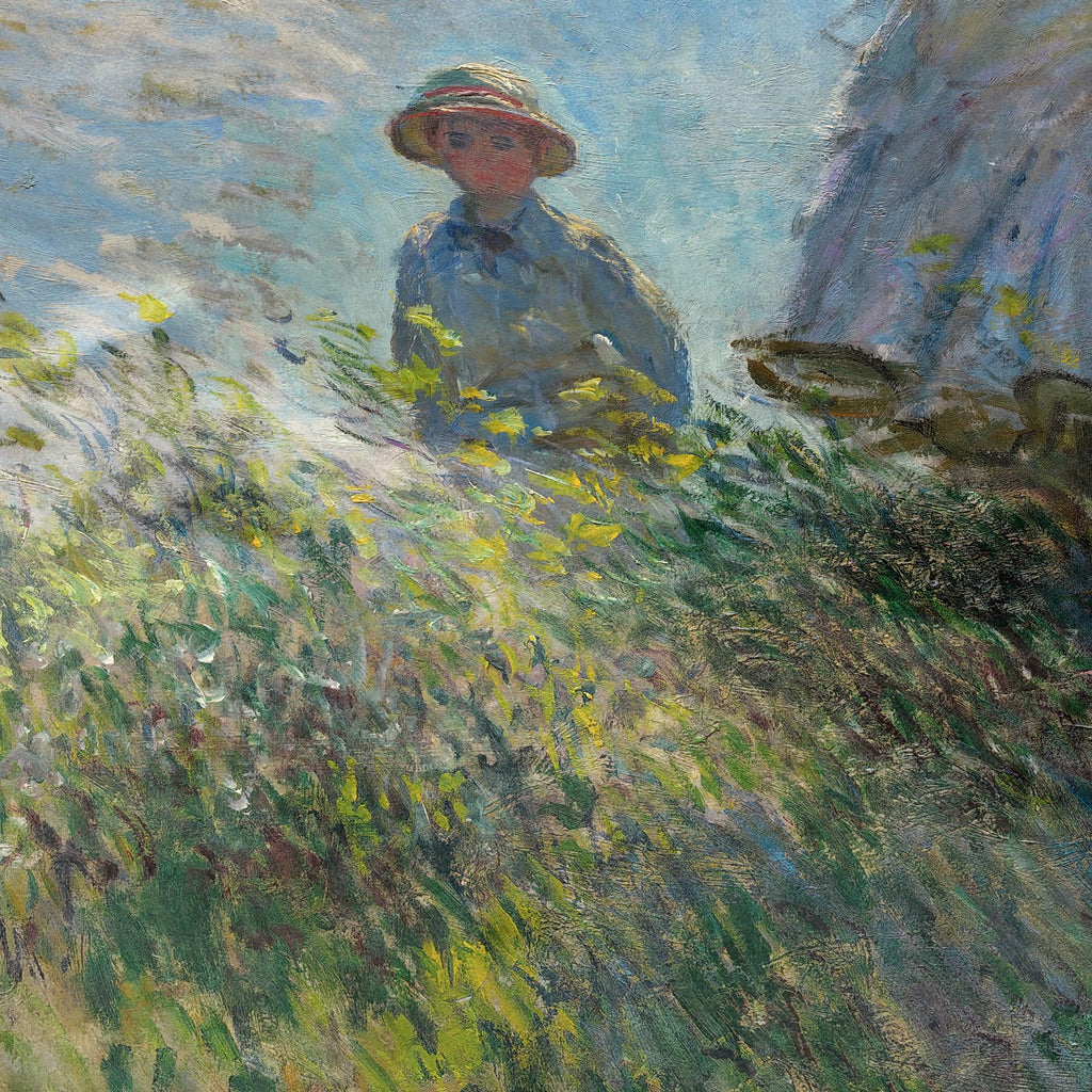 Mujer con parasol