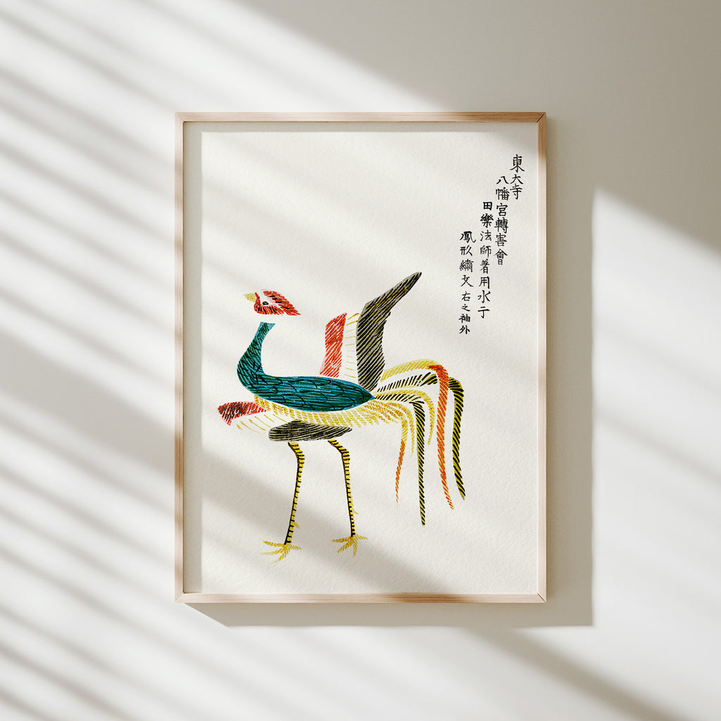 pájaro colorido tomoki